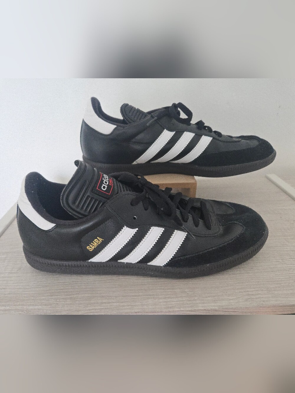 Adidas Performance Sneaker Samba Classic Soccer Shoes Mens 12 Black 034563